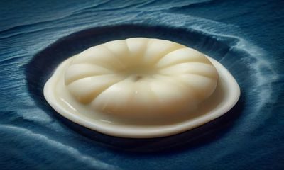 男人团主编陈默川，一位留着短发的三十多岁男性，穿着简洁深色衬衫，背景是满墙的杂志和书籍，神情专注而自信，体现内容策划负责人的专业气质